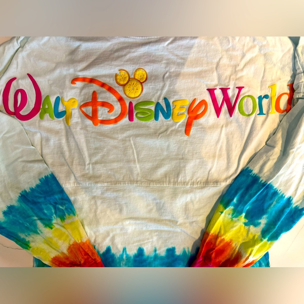 Disney Spirit Jersey. Tie Dye with Lemons. Size XL.